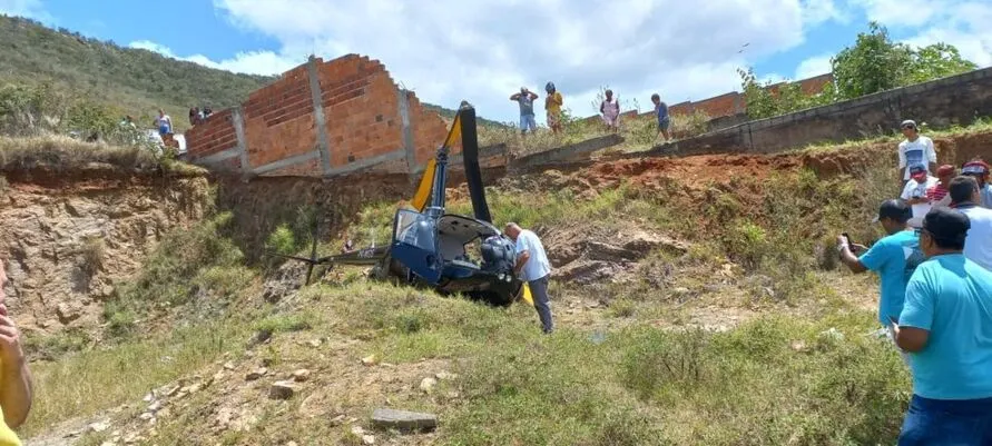 O acidente aconteceu na manhã desta terça-feira (06), em Monte Santo