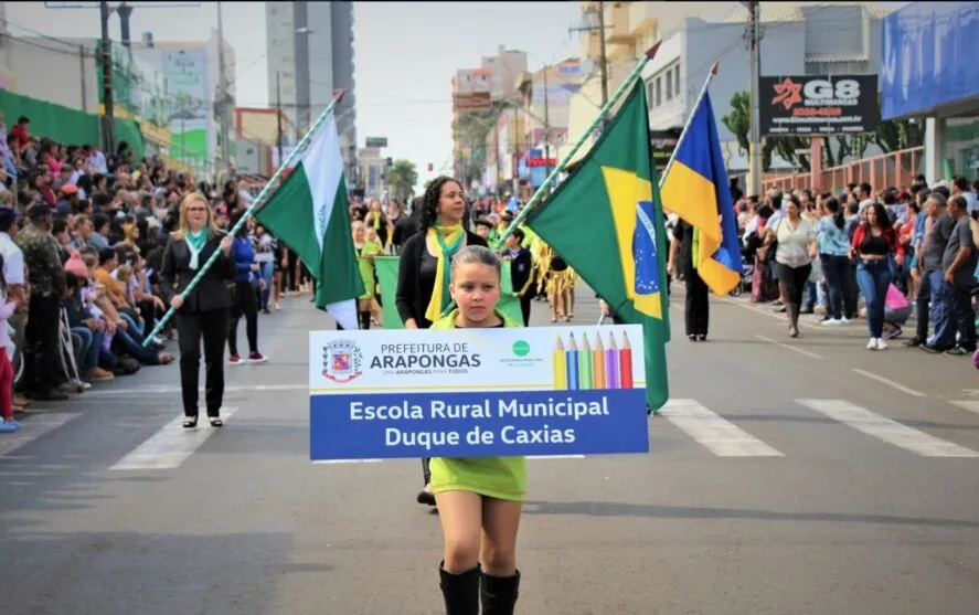 O evento em comemoração ao dia 7 de setembro estava marcada para as 8 horas, desta quarta (7)