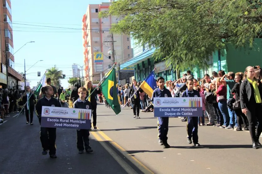 Por conta da chuva da última quarta-feira, 07, o desfile para a comemoração  a Independência do Brasil foi adiado, mas já tem nova data.
