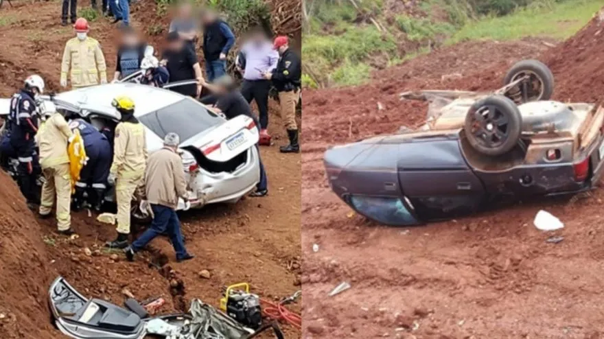 SAMU, Corpo de Bombeiros, equipe de saúde do município e Polícia Rodoviária Estadual atenderam o acidente.