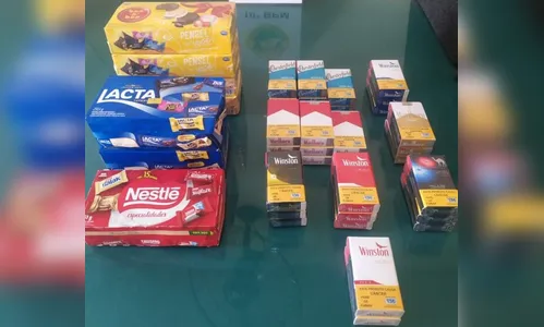 Ladrão é preso após furtar cigarros e bombons de padaria em Marilândia