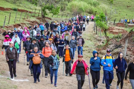 A 1ª Caminhada Internacional da Primavera foi um sucesso no último domingo