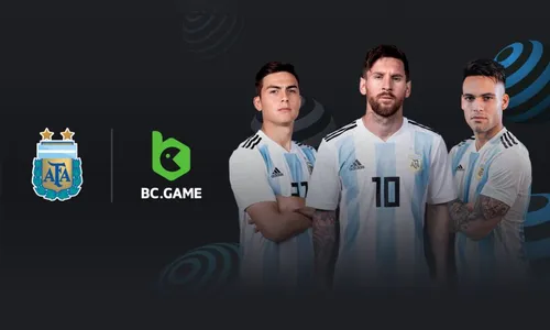 A Associação Argentina de Futebol apresenta o Crypto Casino BC.GAME