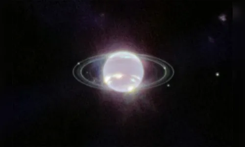 Impressionante: supertelescópio captura imagem nítida de Netuno