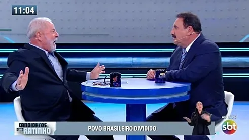 A entrevista ocorreu na noite de quinta-feira (22)