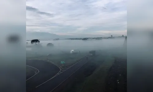 Máxima não ultrapassa dos 18ºC nesta quarta-feira em Apucarana