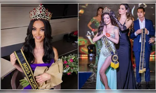 Modelo trans brasileira vence concurso mundial de beleza na Itália