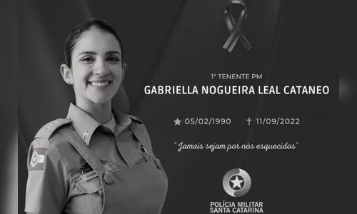 Comoção: tenente da Polícia Militar morre aos 32 anos