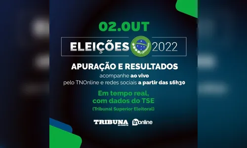 TNOnline fará cobertura completa das Eleições 2022 neste domingo (2)