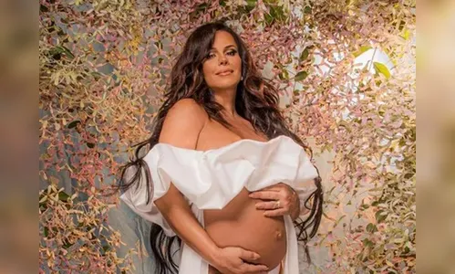 Nasce Joaquim, filho de Viviane Araujo e Guilherme Militão