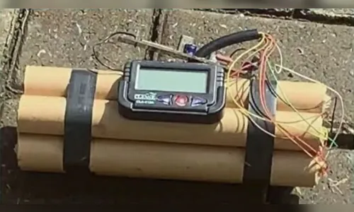 Suposta dinamite é encontrada em meio de material reciclável no Paraná