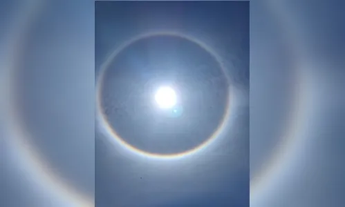 Círculo em volta do Sol chama atenção no Paraná; saiba o que é