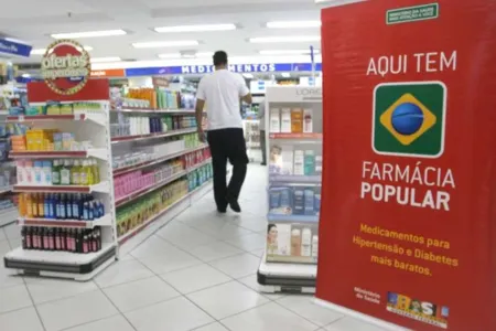 Imagem Ilustrativa - Farmácia Popular é o programa que assegura medicamentos de uso continuado para pessoas com asma, diabetes e hipertensão