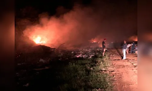 Irregular, lixão de Marumbi é alvo de incêndio criminoso