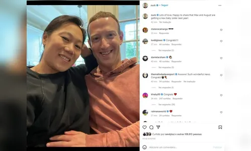 Mark Zuckerberg anuncia que será pai novamente; confira