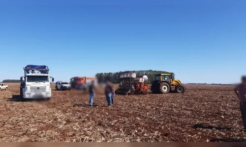 Trabalhador rural cai de trator e morre atropelado por plantadeira