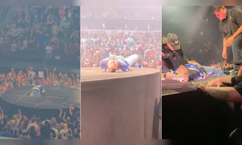 Post Malone sofre queda durante show e precisa de atendimento médico