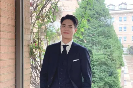 O ator sul-coreano Park Bo-gum