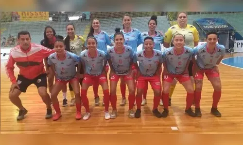 Futsal feminino de Apucarana estreia no mata-mata da Série Prata