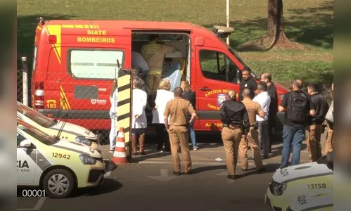 Bebê salvo por policial e bombeiro após se afogar em balde deixa UTI