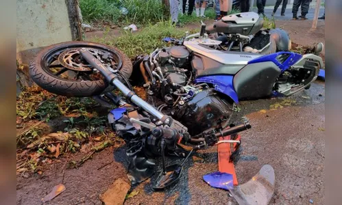Câmera registra acidente que deixou motociclista em estado grave; veja