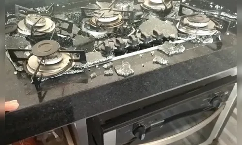Fogão explode enquanto moradoras preparavam o almoço
