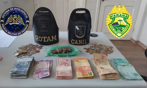 Irmãos suspeitos de tráfico de drogas são presos em Apucarana