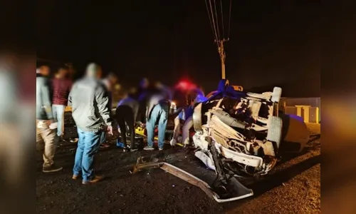 Capotamento é registrado em Toledo e deixa feridos