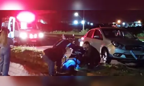 Acidente deixa motorista de 39 anos ferido na PR-444, em Arapongas