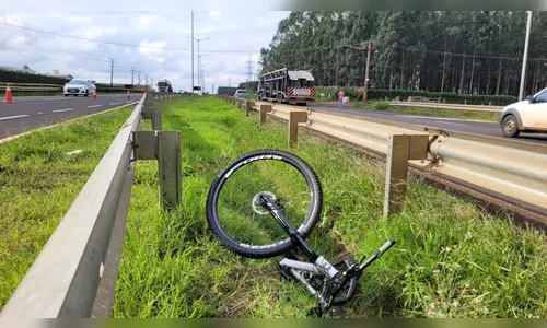 Ciclista que morreu atropelado na BR-369 morava em Apucarana