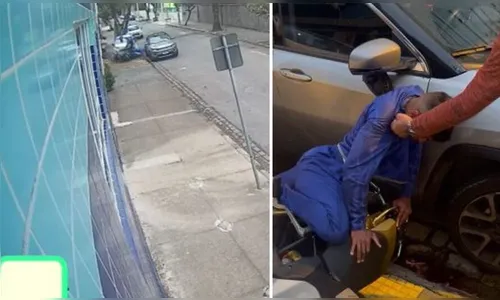 Mulher atropela bandidos e salva marido de assalto, em SP