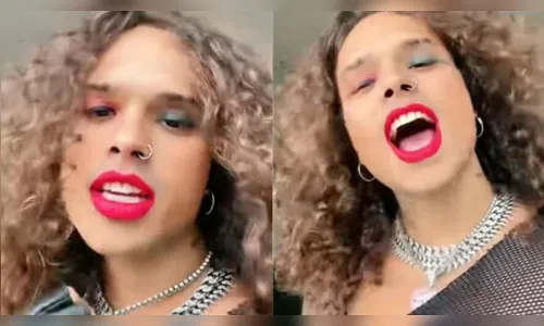 Vitão recebe ataques no TikTok após postar vídeo usando maquiagem