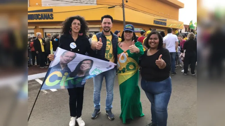 Uma foto que demonstra que o respeito foi o protagonista desse encontro