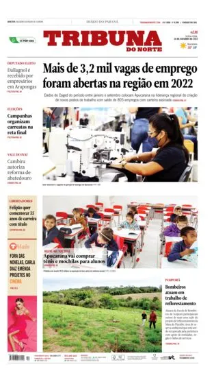 Edição do dia 28 de outubro de  2022