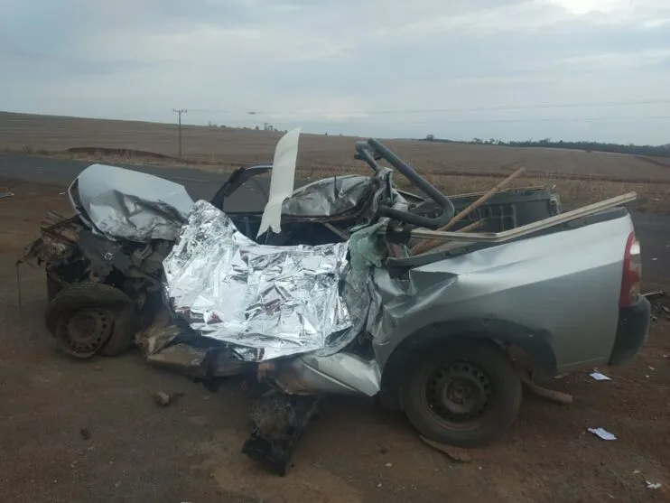 A vítima fatal dirigia um GM Montana com placas de Londrina