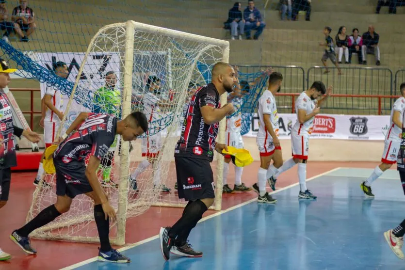 Apucarana Futsal terminou a primeira fase em terceiro lugar, com 39 pontos somados