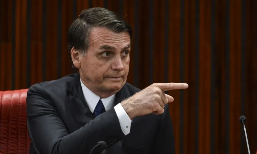 Bolsonaro foi eleito presidente em 2018 com 55,13% no segundo turno