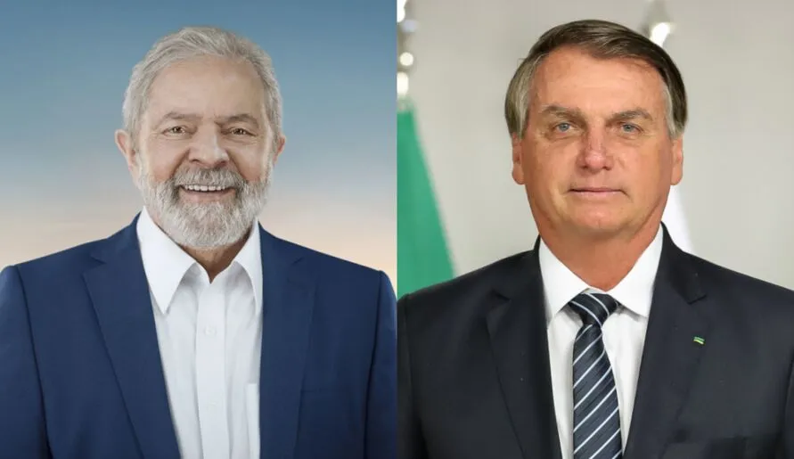 Brancos e nulos representam 5%, e indecisos, 2%. Nos votos válidos, Lula tem 54%, e Bolsonaro, 46%.