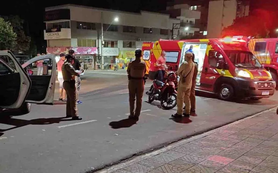 O motorista do carro que se envolveu no acidente fugiu do local