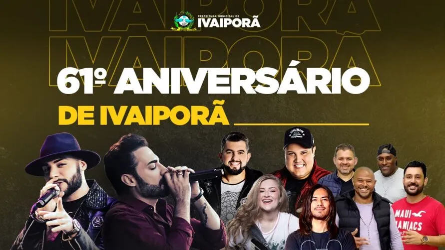 Os eventos musicais serão realizados no próximos dias 18 e 19, no Parque Jardim Botânico