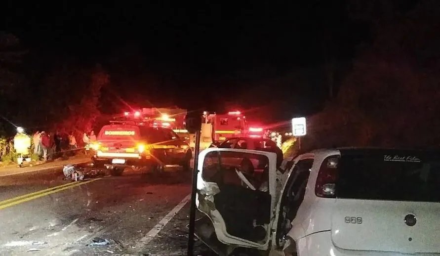 Sete pessoas morrem em acidente na BR-356, em Ouro Preto