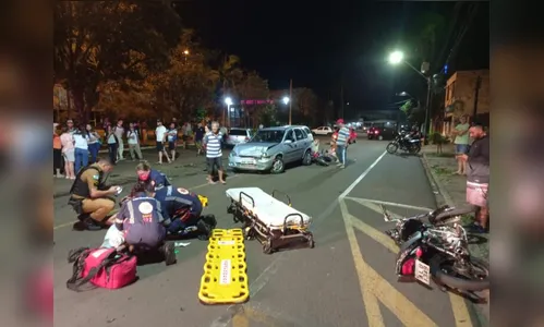 Motorista embriagado causa acidente com 5 veículos, em Arapongas