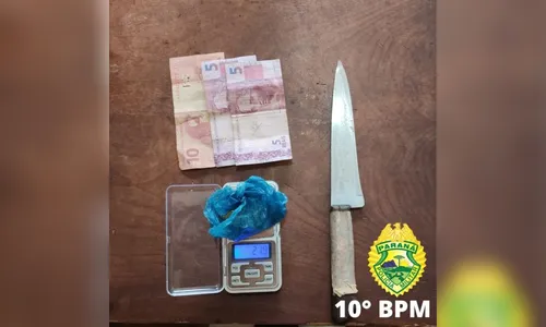 Tráfico de drogas: Polícia Militar prende casal no Jardim Colonial II
