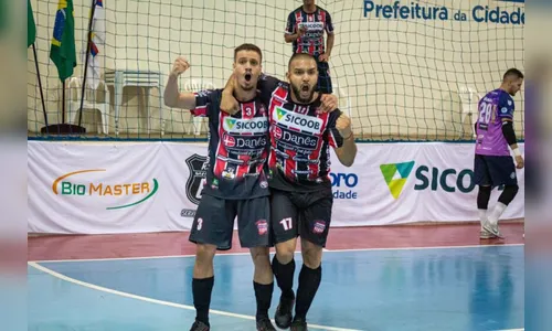 De virada, Apucarana Futsal vence o Medianeira e sobe na tabela