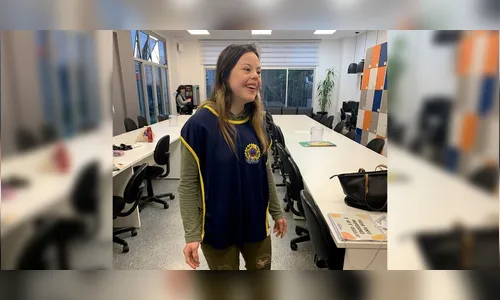 Mesária com síndrome de Down é exemplo de cidadania e inclusão