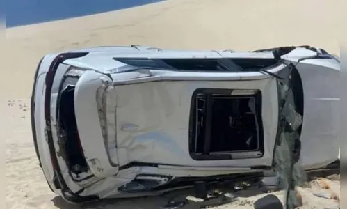 Acidente com veículo em duna deixa turista morta e feridos no Ceará