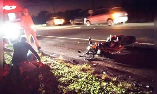 Colisão entre moto e carro deixa motociclista ferido em Lidianópolis
