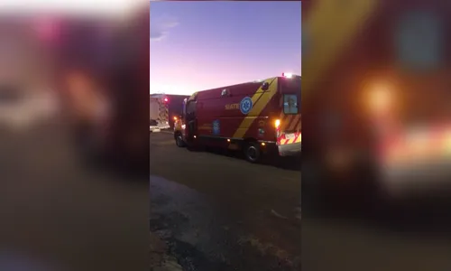 Homem cai em vala no Pirapó e mobiliza Corpo de Bombeiros