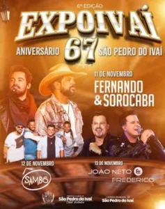 Evento comemora o aniversário de 67 anos do município