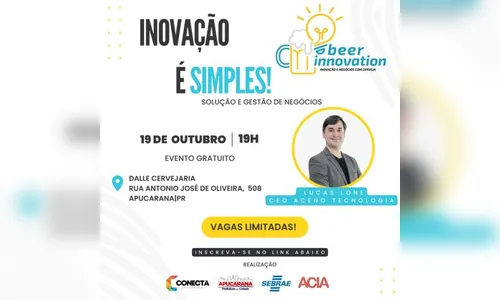 Conecta Apucarana realiza evento voltado à inovação